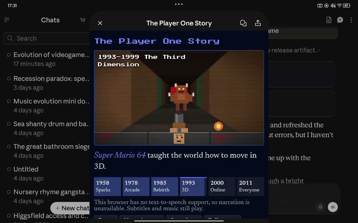 Retro screens trace gaming history from Pong to open-world crafting by craigmiller1973